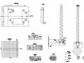 (32+3x48+32)m双线连续梁梁上接触网支柱钢筋混凝土支承节点详图设计