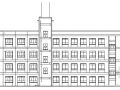 某中学四层教学综合楼建筑方案图
