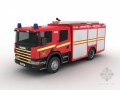消防车3d模型下载