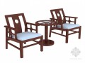 现代中式椅子3D模型下载
