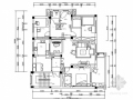 豪华欧式田园风格三居室样板间室内装修施工图（含效果）