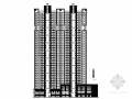[福建]现代风格高层住宅区安置房建筑施工图（含小区所有楼栋）