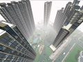 高层商业+住宅区景观设计SU模型