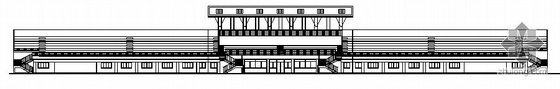 某主席台建筑方案图