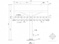 T型广告牌结构施工图