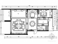 精品豪华中式风格两层别墅装修室内设计施工图（含效果）