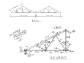 钢桁架屋架大样图