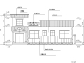 欧式独栋二层滨水咖啡厅商业建筑设计施工图CAD