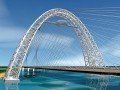 2014年钢结构景观桥新建工程概算书