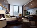 迪拜最高住宅楼-卧室3d模型下载