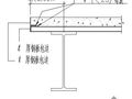 某板肋与梁垂直且悬挑较长时的节点构造详图