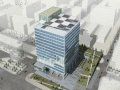 [广东]现代风格高层玻璃幕墙企业办公楼设计方案文本（含CAD）