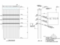 [辽宁]深基坑排桩预应力锚索支护初步设计方案图（2014年）