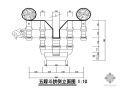 [成都]某古城八期仿古建筑-五踩斗拱大样图及雀替大样图