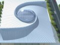 [北京]大学体育馆铝合金屋面施工方案（双曲螺旋型）