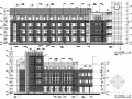 四层框架师范大学附属中学信息楼结构施工图（含建筑图）