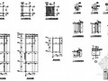 [苏州]三层钢管桁架框架结构电梯井节点构造详图