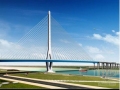 [广东]钢混结合梁斜拉桥及变截面连续箱梁桥设计图纸375张