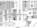 [辽宁]人山人海国际美食自助餐厅设计施工图（附效果图）