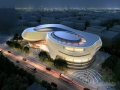 大型复杂钢混组合结构会展中心与大剧院初步设计图纸