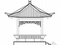 中式古典亭施工详图