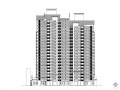 [常州]某二十一层一梯四、中式住宅楼建筑施工图