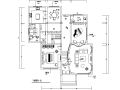 美式古典风格500平米独栋别墅设计施工图（附效果图）