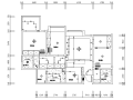 [四川]北欧现代三居室样板房空间设计施工图（附效果图）