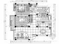 [昆山]简洁现代风格三居室样板间装修施工图