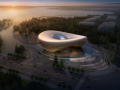 [湖北]汉中后现代风格生态塑形城市规划展览馆设计方案（PDF+CAD+JPG）