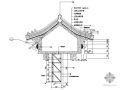 [北京]某四合院建筑施工图（经典仿古建筑）-常用檐口外墙图