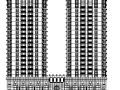 [乌鲁木齐]某二十五层综合大厦建筑施工图