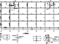 23X54m三层商业用钢框架施工图（CAD，17张）