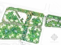 [重庆]英式风格居住区及CBD景观规划设计方案（澳大利亚设计公司手绘方案）