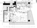 [李玮珉]深圳湾一号-豪华两居室样板间室内装修设计施工图（CAD）