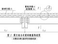 某简支组合次梁的配筋节点构造详图