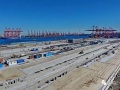中国北方港口第二个全自动化码头正抓紧建设