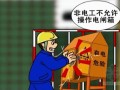 建筑工程入场工人安全教育培训（漫画展示）