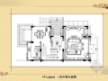 [上海]美式风格三层别墅样板间设计方案图