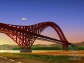 钢桁架跨江拱桥钢箱梁制作方案详细解析