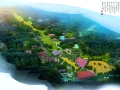 遂川聚龙湾生态园旅游总体规划鸟瞰图设计-2016