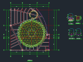 单层凯威特网壳球形采光顶结构设计施工图