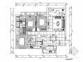 [福建]139平欧式风格三居室室内装修施工图（含效果图）