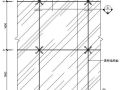 某吊挂式玻璃幕墙节点构造详图（一）（立面图）