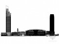 [深圳市]某现代高档城商业综合体建筑方案套图