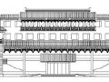 某仿古建筑工厂办公楼和厂房建筑方案图