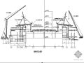 郑州某大型会展中心屋面钢结构桅杆段钢结构安装方案