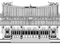 道家仿古建筑大殿建施图