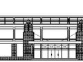 某二层小型超市建筑方案图