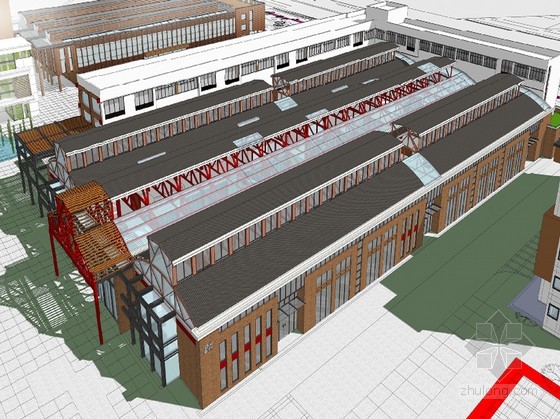[上海]某电子商务园区规划设计文本（毕业设计）